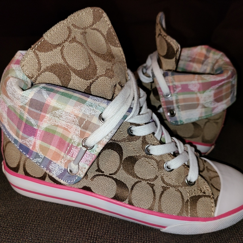 Coach sneakers .